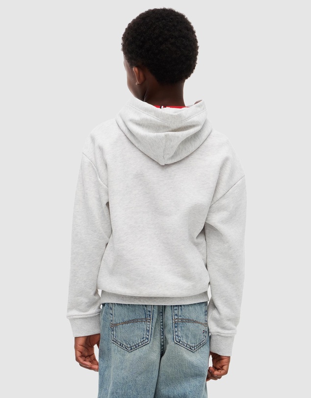 Tommy Hilfiger - Kids Unisex 8-16 Flag Logo Hoodie - Teens