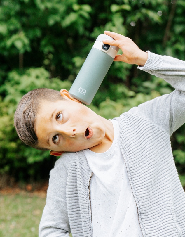 Monbento - Monbento Mb Pop Insulated Bottle - Green Natural