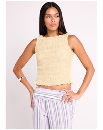 Subtitled - Amalia Shirred Top