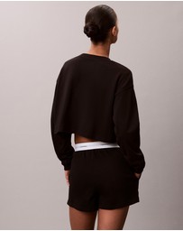 Calvin Klein - Logo Cotton Jersey Shorts