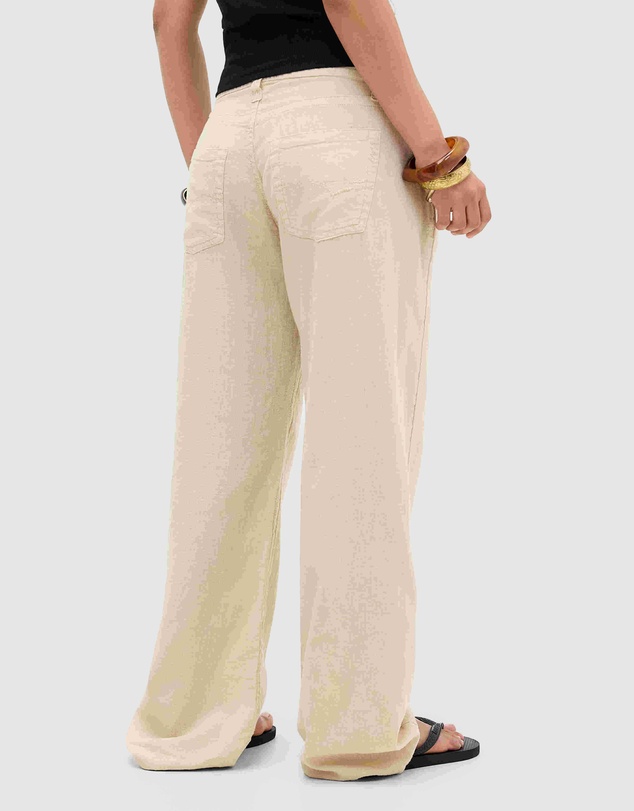 BDG By Urban Outfitters - Kayla Lowrider Linen Trousers