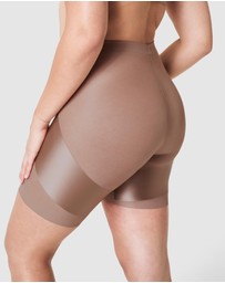 Spanx - Shaping Satin Midthigh X Booty-Lifting Shorts