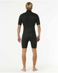 Rip Curl - Mens Dawn Patrol 2/2 Chest Zip Springsuit