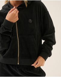 Araminta James - AJ Velour Hoodie