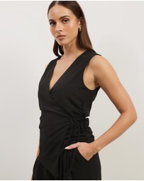 Atmos&Here - Ellie Wrap Waist Vest Top