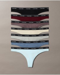 Calvin Klein - 7-Pack Icon Logo Thongs