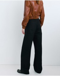 M.N.G - Mid-Rise Balloon Jeans