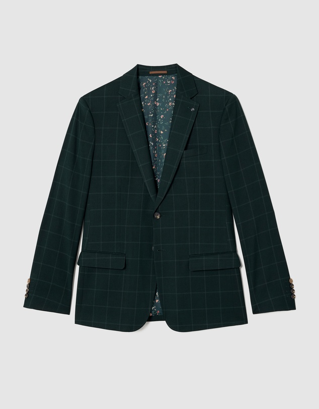 Politix - Baxter Windowpane Tailored Jacket