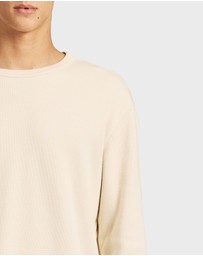 Academy Brand - Perry LS Waffle Crew