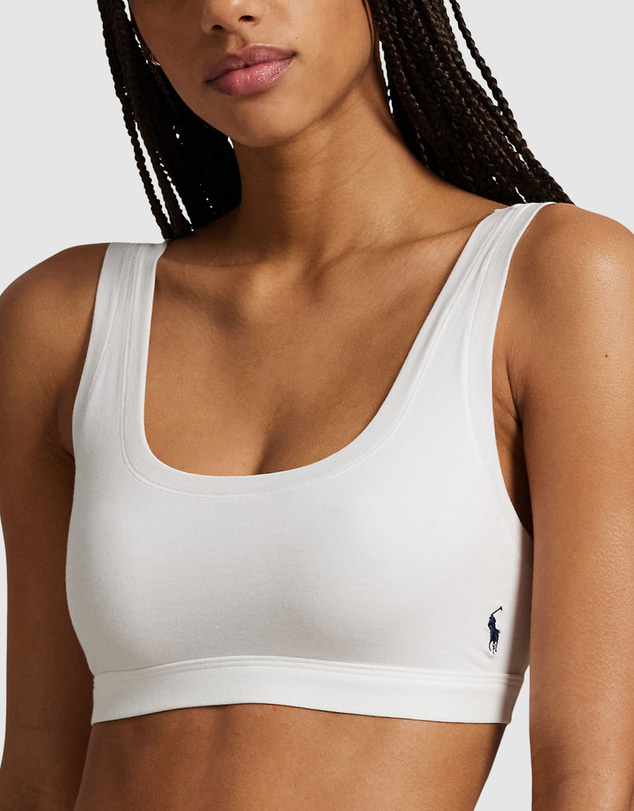 Polo Ralph Lauren - Club Cotton Wirefree Unlined Scoop Bralette