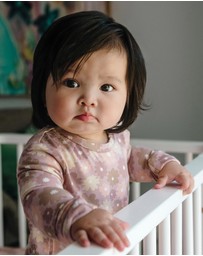 Kynd Baby - Comfy Bodysuit Long Sleeve in Bold Floral