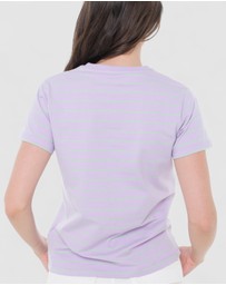 GUESS Jeans - GUESS JEANS Short Sleeve Regular Yard Striped T-Shirt