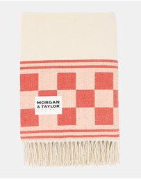Morgan & Taylor - Peiskos Throw Blanket in Beige