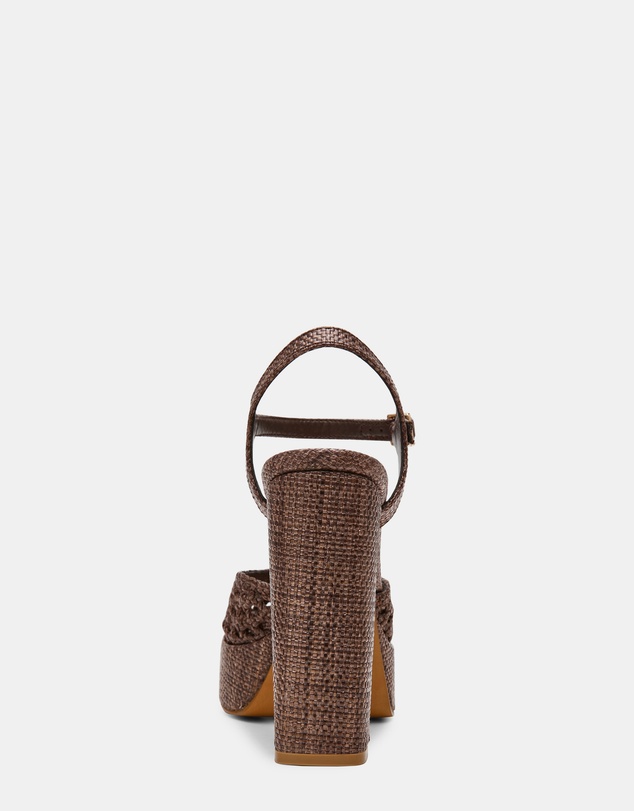 Steve Madden - Lexie-Raff Brown Heels