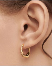 PDPAOLA - Mini Magma Hoop Earrings