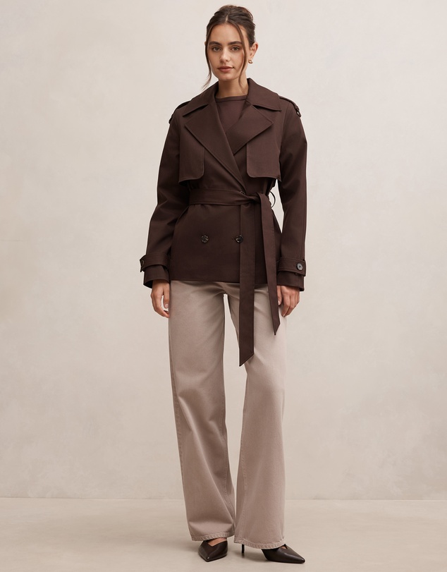 Forever New - Teagan Short Trench Coat