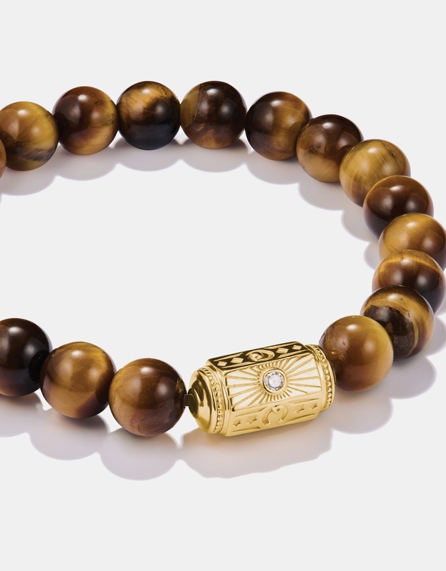THOMAS SABO - THOMAS SABO Bead Bracelet with Tiger's Eye