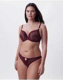 Bras N Things - Edelweis Lightly Lined Bra - Berry