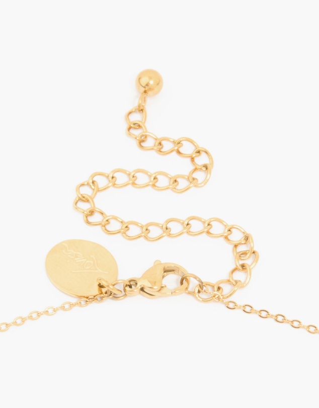 Lovisa - Waterproof Gold Plated Stainless Steel Pearl Starfish Pendant Necklace