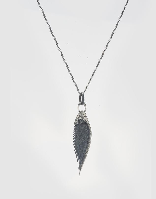 Buck Palmer - Silver Wing Necklace