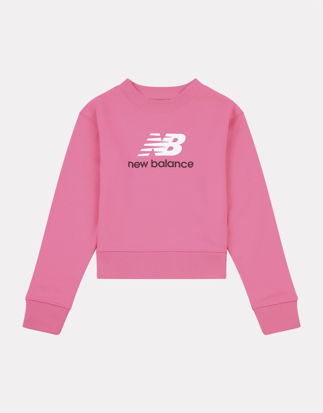New Balance - French Terry Stacked Logo Crew