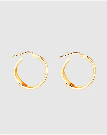 Najo - Eddy Yellow Gold Hoop