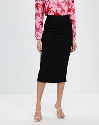 Mossée - Allison Long Elastic Waist Skirt