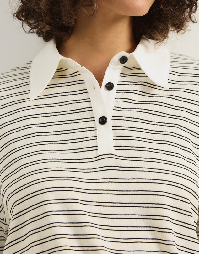 Atmos&Here - Averin Long Sleeve Fitted Waist Top