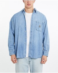 Vintage by The Real Deal - Pre Loved - Vintage 90s Chaps Ralph Lauren Denim Button Up Shirt