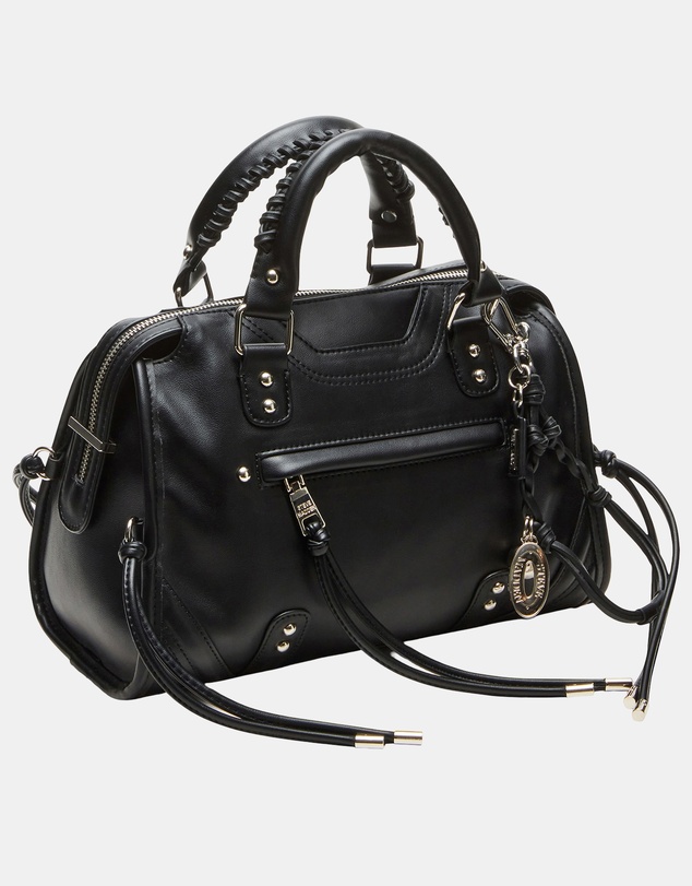Steve Madden - BRiggs Black/Silver Handbags