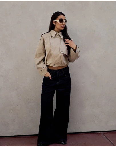Style Addict - Darcy Cropped Trench