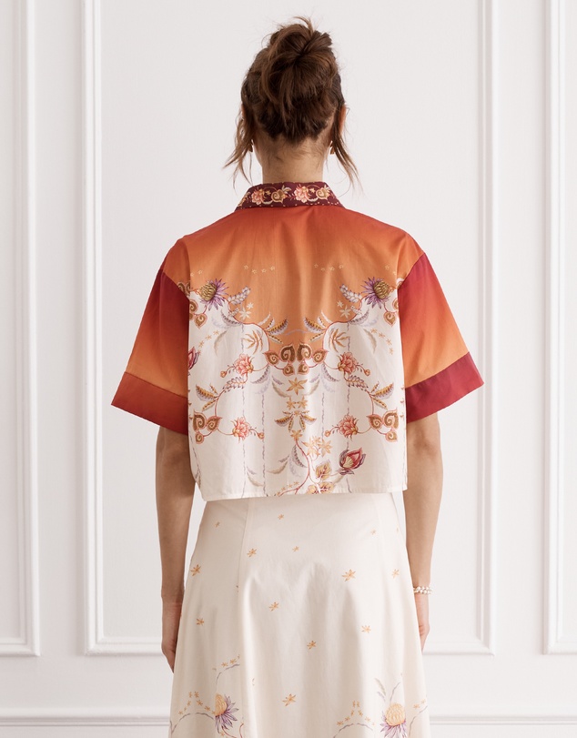 Heaven Australia - Lotus Remi Cropped Shirt