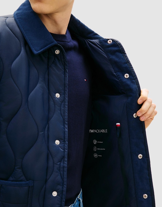 Tommy Hilfiger - Onion Quilted Water Repellent Packable Jacket