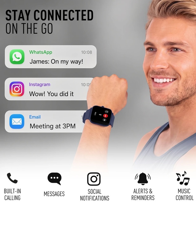 Reflex Active - Nexus Lite Navy Smart Watch