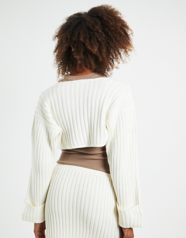 Subtitled - Ezra Oversized Knit Shrug