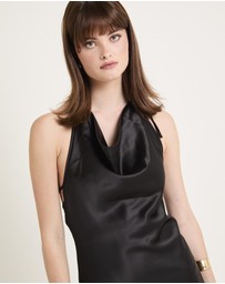 Alice In The Eve - Nova Cowl Halter Mini Dress