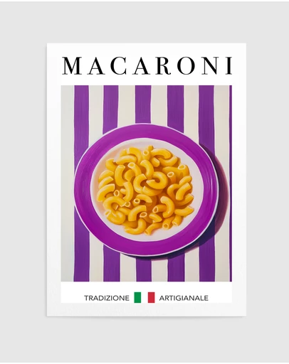 Olive et Oriel - Macaroni by Andreas Magnusson Art Print