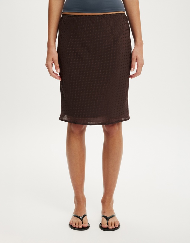 Cotton On - Layla Midi Slip Skirt