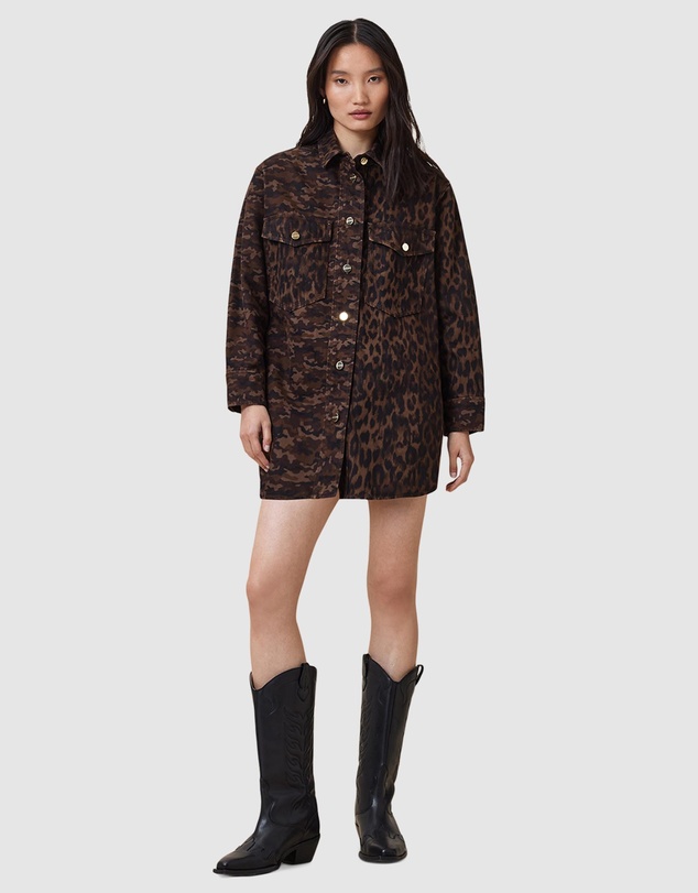 AllSaints - Faye Shacket Dress