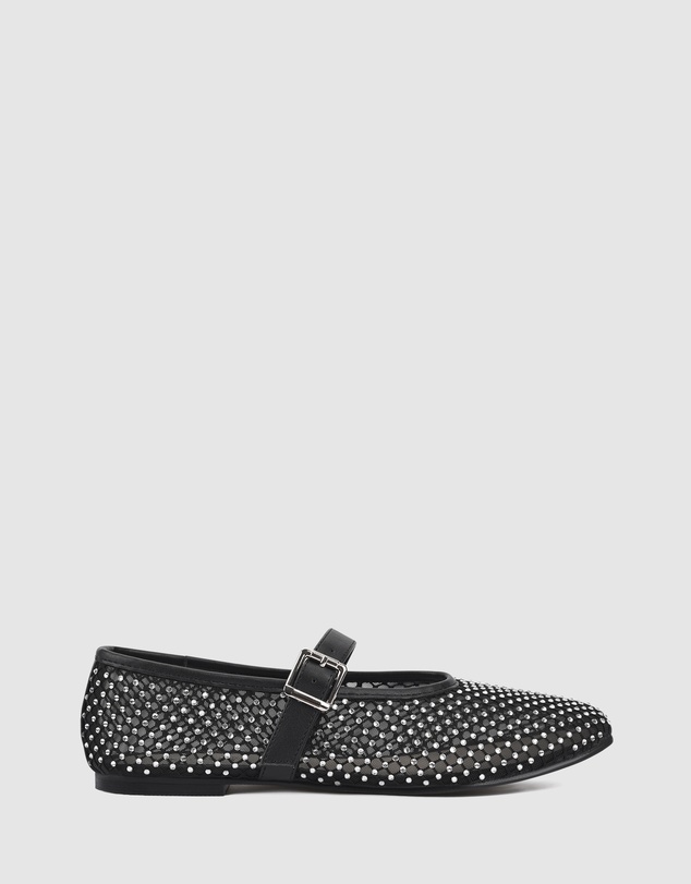 Verali - Damsel Diamante Mary-Jane Flat