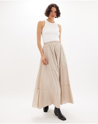 Amelius - Lavinia Panelled Maxi Skirt