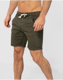 ONEBYONE - Hudson Khaki Shorts