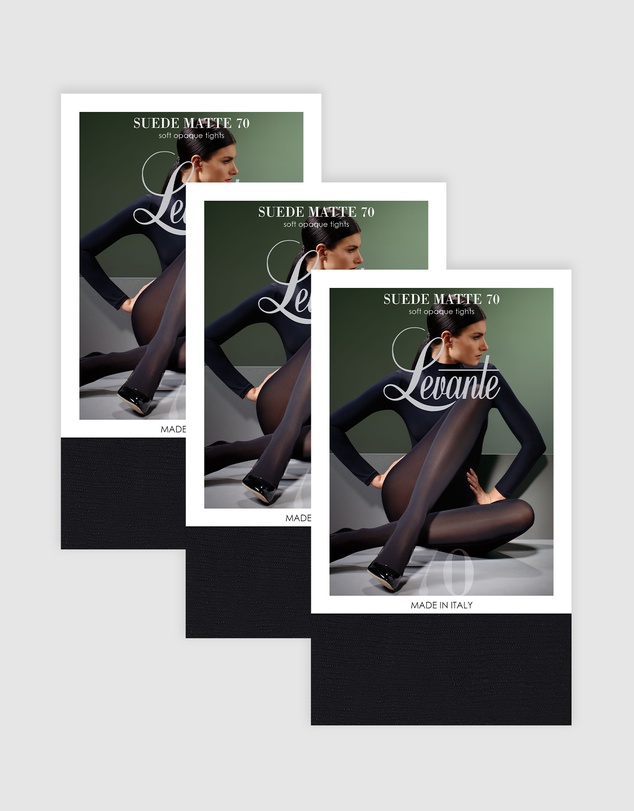 Levante - 3 Pack Suede Matte 70D Tight