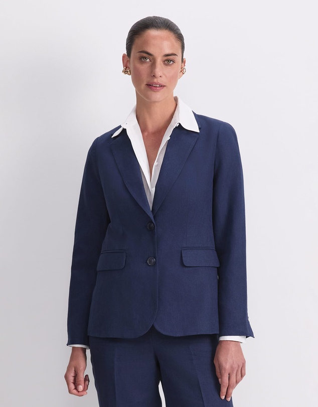 Sportscraft - Freya Short Linen Blazer