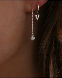 Pastiche - Silver Elise Earrings