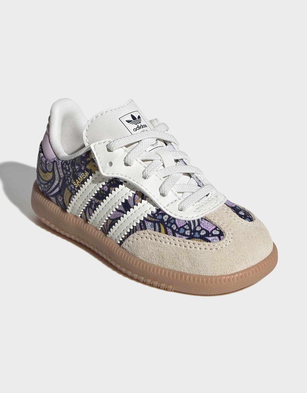 adidas Originals - ADIDAS LIBERTY SAMBA OG COMFORT CLOSURE ELASTIC LACE SHOES Infants
