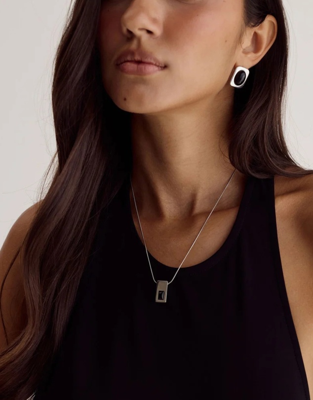 CENDRE - Etta Necklace Silver