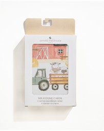 Living Textiles - Milestone Cards - Tractor Ride