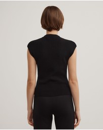 Witchery - High Neck Knit T-shirt