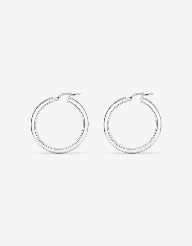 Michael Hill - 25mm Hoop Earrings in Sterling Silver